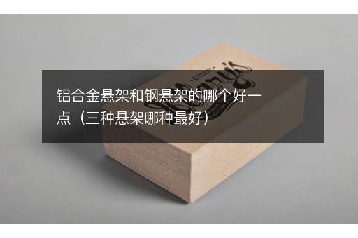 铝合金悬架和钢悬架的哪个好一点（三种悬架哪种最好）