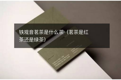 铁观音茗茶是什么茶（茗茶是红茶还是绿茶）