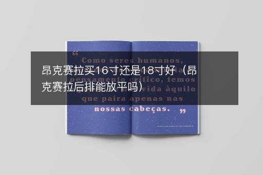 昂克赛拉买16寸还是18寸好（昂克赛拉后排能放平吗）